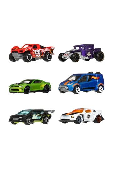 Hot Wheels Silver Series Die-Cast 6-Pack Legends - New Wave