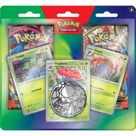 Pokemon Mega Evolution 2 Blister + 3 cartas + Moeda - New Wave Nazaré