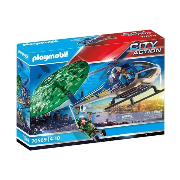 Playmobil City Action Helicoptero Policia - New Wave Nazaré