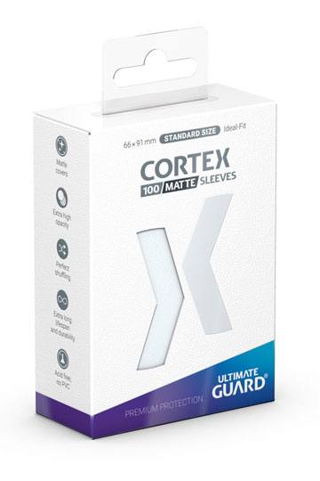 Ultimate Guard Cortex Sleeves Matte Standard Size 100 Transparent