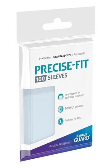 Ultimate Guard Precise Fit Sleeves Standard Size 100 - New Wave