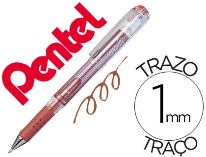 Roller Pentel Gel Bronze 1mm - New Wave Nazaré