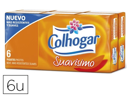 Lenços Colhogar Pack 6 - New Wave