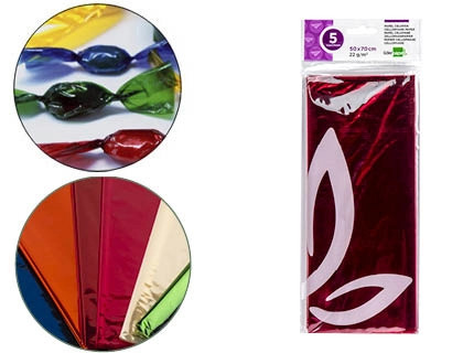 Papel Celofane Liderpapel 50x70cm RS - New Wave