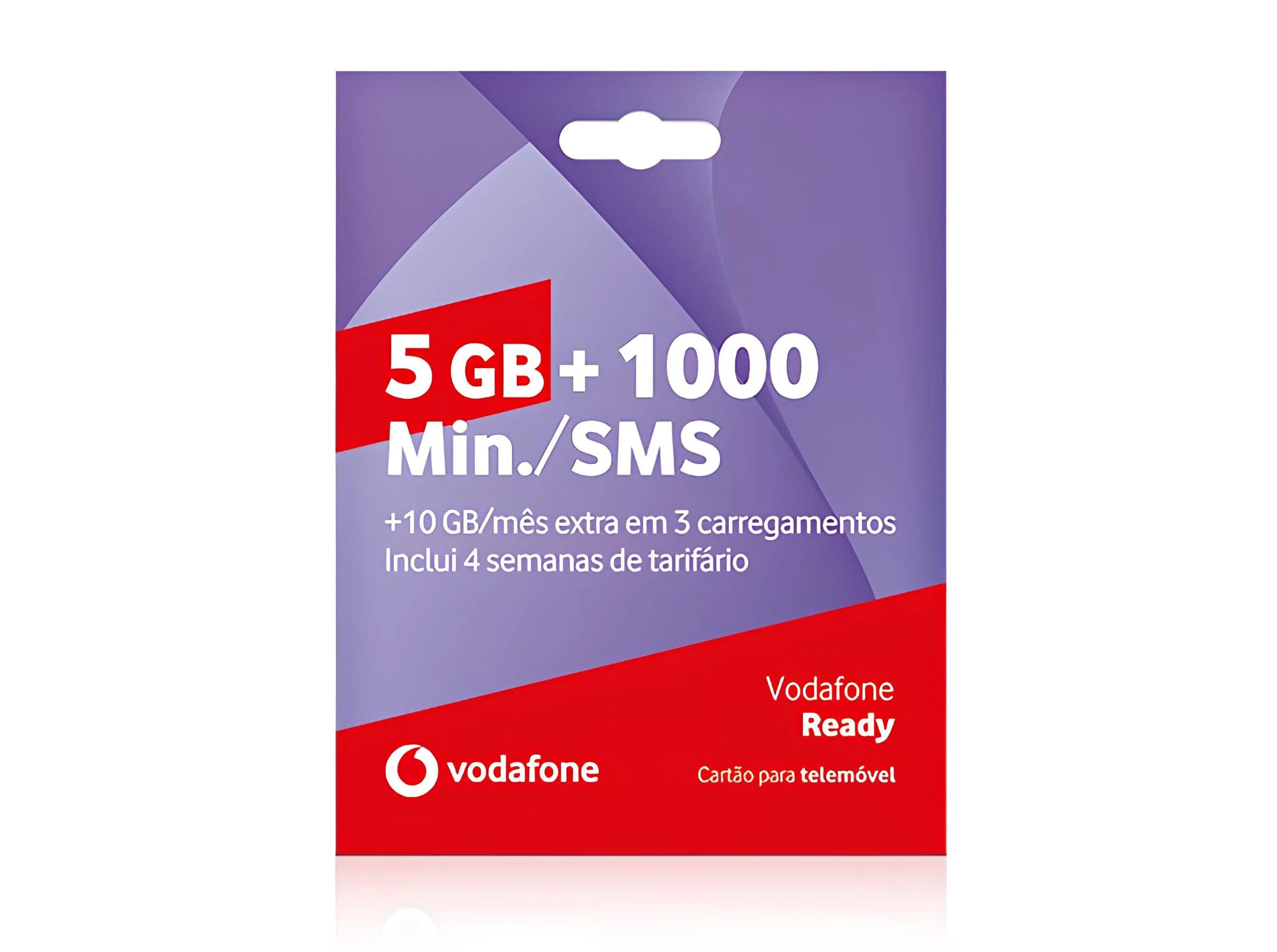 Cartão Vodafone Ready 5GB - New Wave