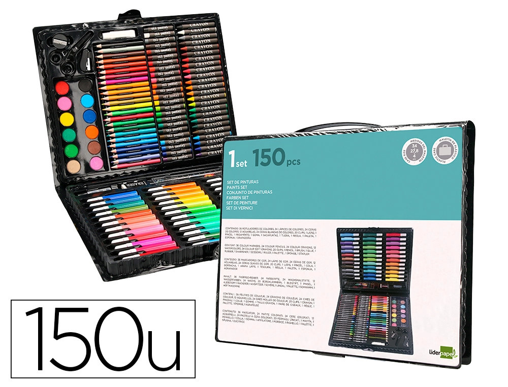Set de Pinturas 150pcs - New Wave Nazaré