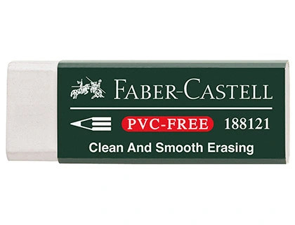 Borracha Faber Castell Branca - New Wave