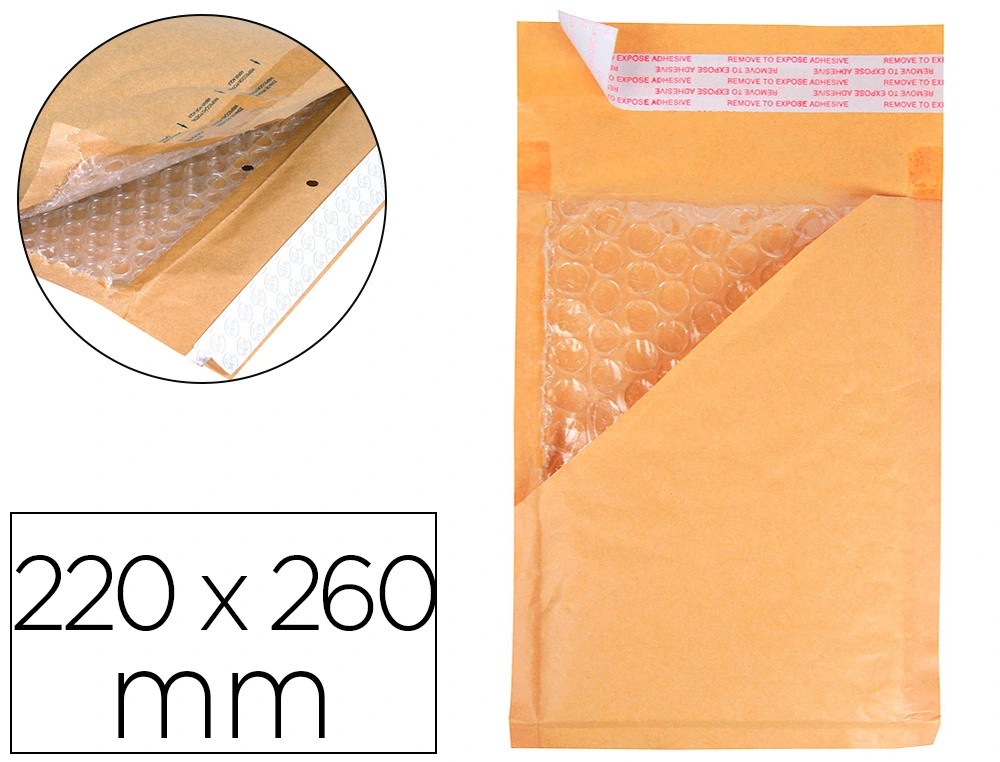 Envelopes Borbulhas 220x260mm - New Wave
