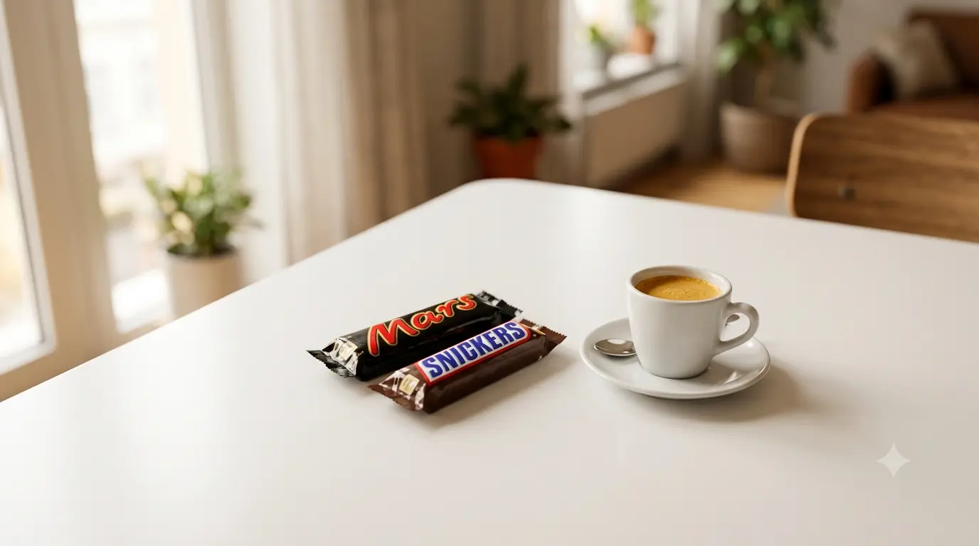 🍫 Um chocolate depois do almoço