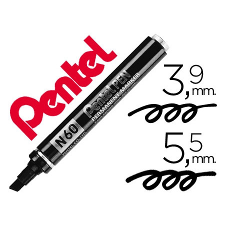 Marcador Pentel Permanente N60