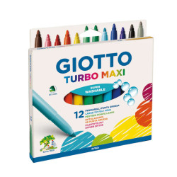 Marcadores Giotto Turbo Maxi c/12