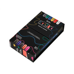 Marcador Acrylic Liderpapel Ponta Redonda c/12