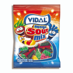 Gomas Sortidas Ácidas 100grs