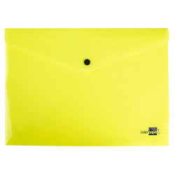 Bolsa Porta Documentos Liderpapel A4 c/mola AM FL