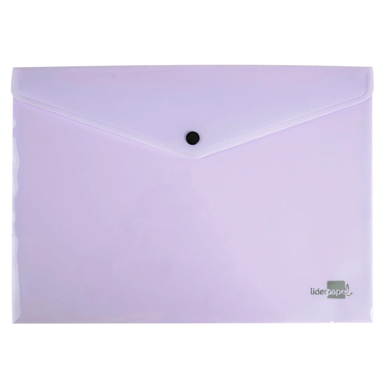 Bolsa Porta Documentos Liderpapel A4 c/mola LV Bolsa Porta Documentos Liderpapel A4 c/mola LV