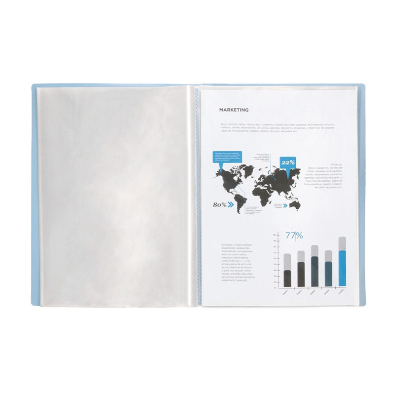 Capa Catalogo Liderpapel A4 40fls AZ CL Capa Catalogo Liderpapel A4 40fls AZ CL