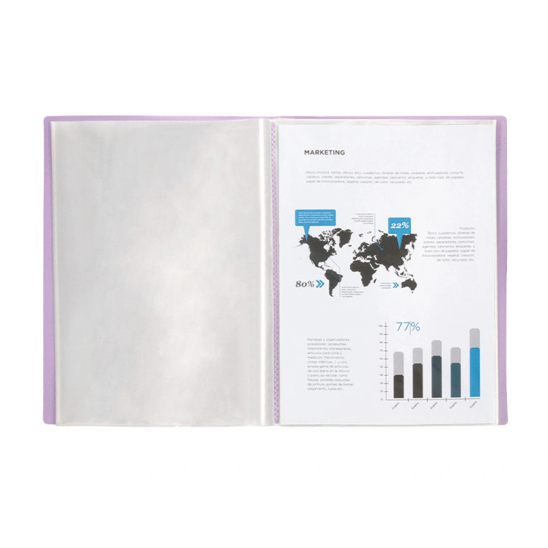 Capa Catalogo Liderpapel A4 40fls LV Capa Catalogo Liderpapel A4 40fls LV