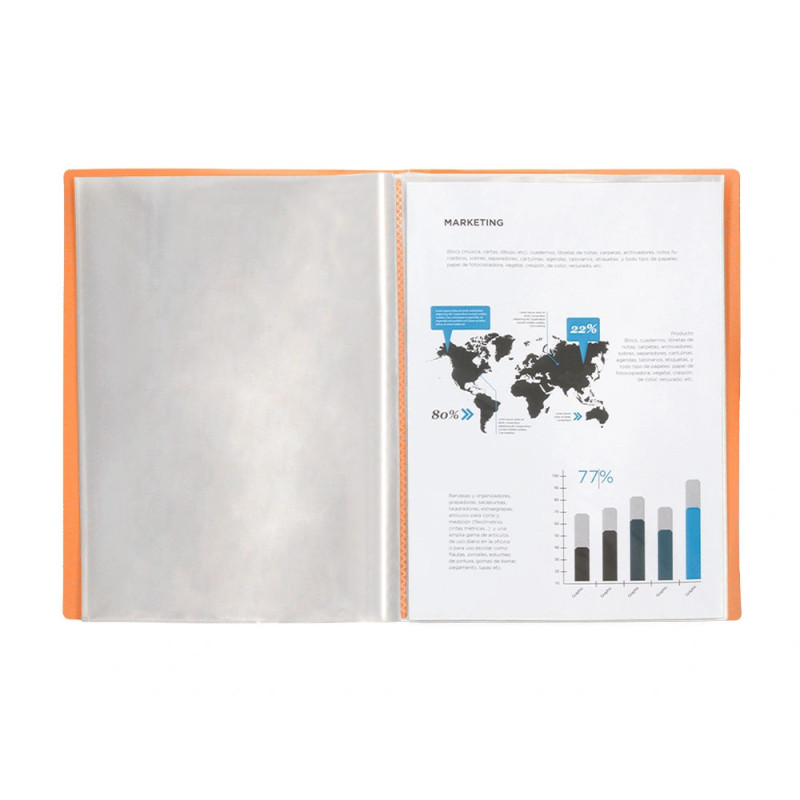 Capa Catalogo Liderpapel A4 60fls LR Capa Catalogo Liderpapel A4 60fls LR