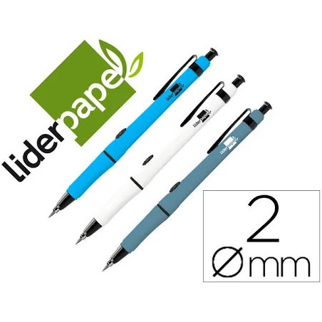 Lapiseira Retratil Liderpapel c/ Clip 2mm