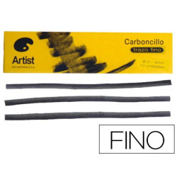 Carvão Traço Fino 10Und