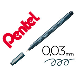 Marcador Pentel Fineliner 0.03 PR