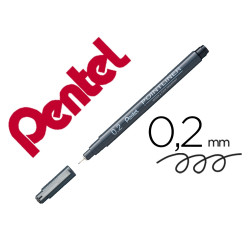 Marcador Pentel Fineliner 0.2 PR