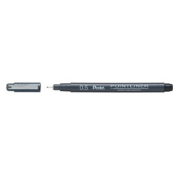 Marcador Pentel Fineliner 0.5 PR