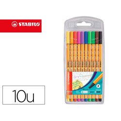 Marcadores Stabilo Fineliner 10