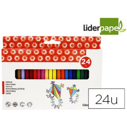 Lápis de Cera Liderpapel 24