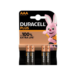Pilhas Duracell Power Plus AAA 4