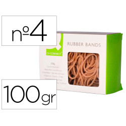 Elásticos 100grs n.4