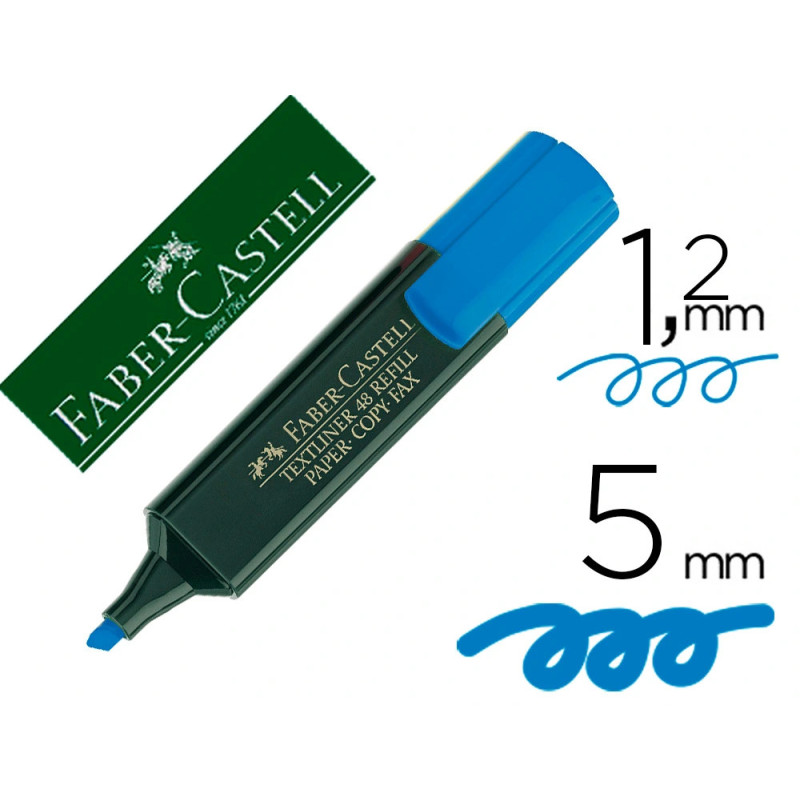 Marcador Fluorescente Faber-Castell AZ Marcador Fluorescente Faber-Castell AZ